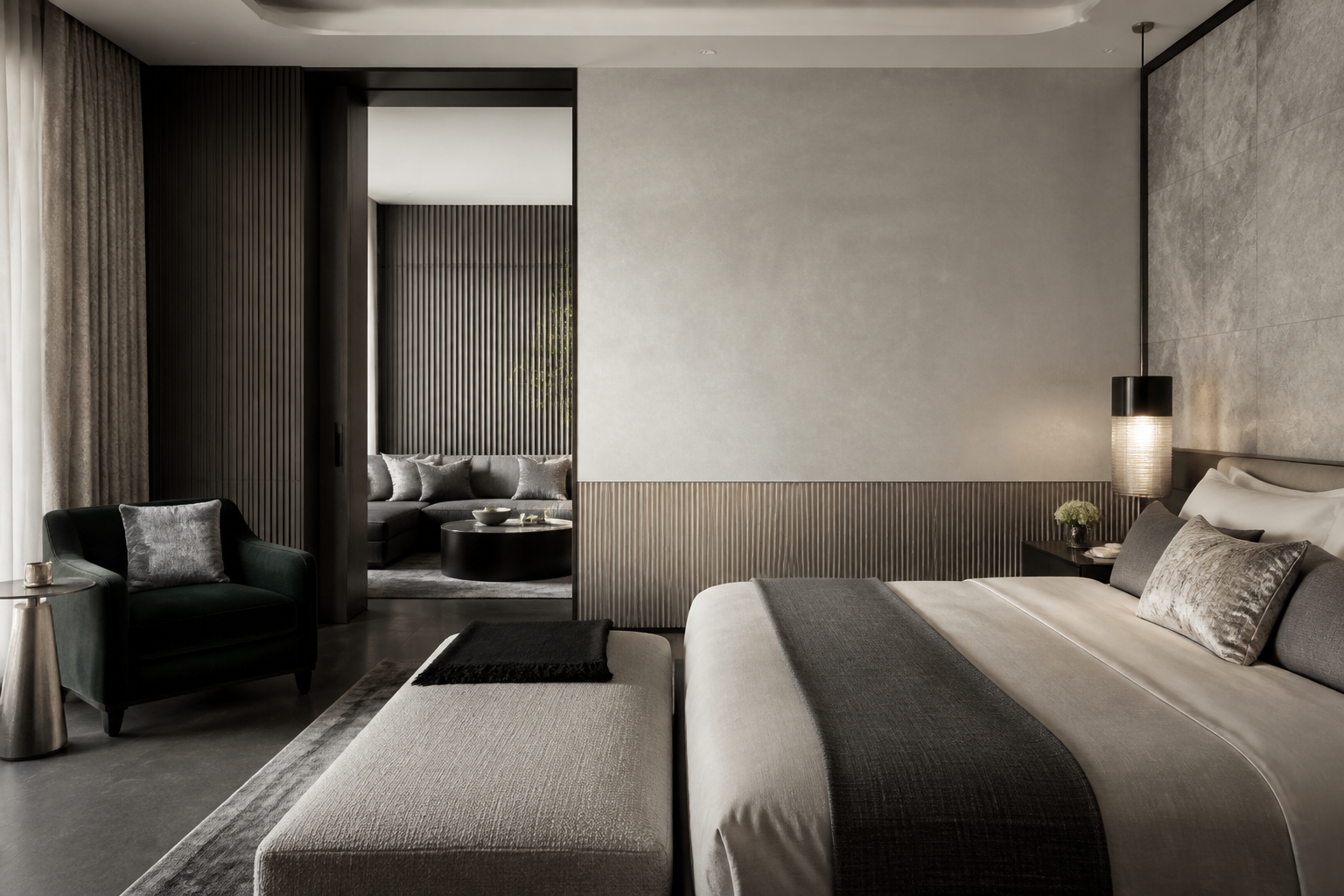 Quiet contemporary suite